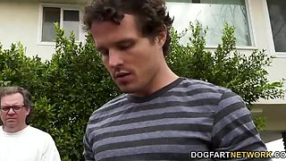 He gets the best bachelor party which turns into a true gangbang