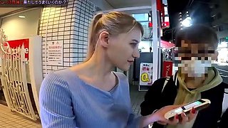 Amateur blonde girlfriend homemade blowjob and handjob