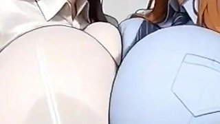Funny Huge Boobs Office, Ai Animation