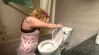 Tied to the Toilet