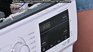 Horny Busty Handywoman