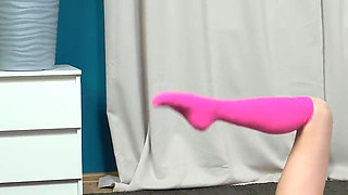 Flexi Teen Gets Stretched and Rough Ass Fucked