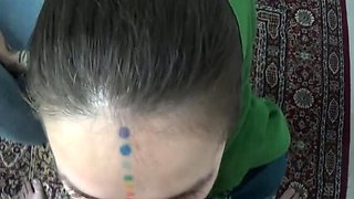 Muslim Teen Afghan Neighbor Fucked Hard POV - Blowjob and Cum in Mouth