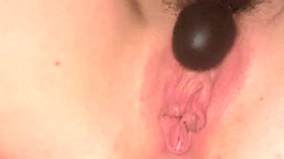 Close up Large Labia Masturbation