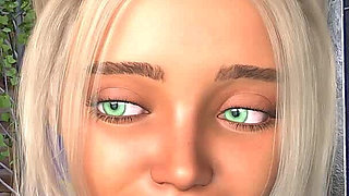 According to Sofia: Horny Guy Stretches His Best Friend's Girlfriend Asshole in the Pool He Is Trying to Loose the Hole a Bit