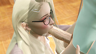 Young with a Cursed Bra Got Fucked Hentai in Uni L 3D Animation