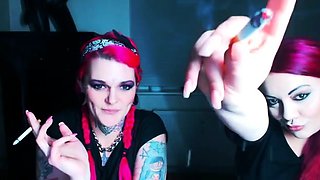 German Smoking Bitches Ashtray