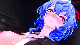 Genshin Impact - Ganyu Late Night Office Pleasure - 3D Hentai Animations