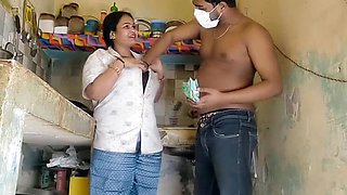 Desi Bhabhi Hard Fuck in Kitchen - Big Nipples Suhagraat with Devar on Holi