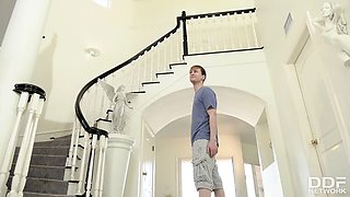 Boy Bangs Horny Stepmom