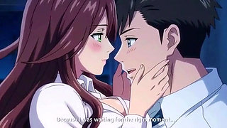 Boss seduce his big tits secretary in office