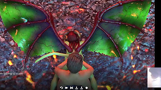 I Hard Fuck a Demon Succubus! I Deepthroat Her and Cum in Her Ass.