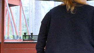 Great Big Boobs On Masturbating Redhead