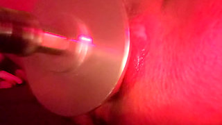 Whore with a cum filled swollen pregnant cunt
