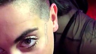 Bareback anal sex with flaming brunettes with big boobs