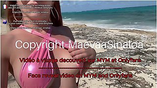 Maevaa Sinaloa - Surprise Creampie On A Public Beach