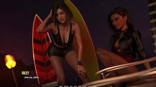 Dominos Beach 5 Sfw Walkthrough: Jhon Meets Rebels Gang New Friends & Beach Alliance Tease