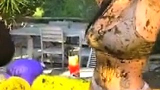 Lana Rhoades Lesbian Mud Wrestling With Brittanya Razavi