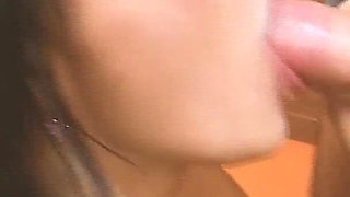 Fucked Curlies Scene-2 Beautiful Brunette with Small Breasts Ends up Filled with Semen