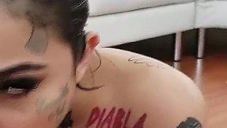 Genevieve Sinn: Tattooed Hot Piece Drains Every Last Drop in POV