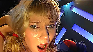 Mara Gets Her Face Covered in Cum in Intense Ggg Bukkake
