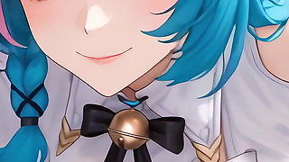 Horny Catgirl Caught & Fucked in Office DP Surprise - Ai Generated