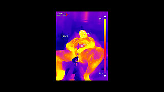 First BBC Sex Machine Fuck: Oiled up BBW Cums Hard on Your Massive Cock, 15 Min Ride and Cum Countdown, POV Thermal