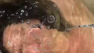 Weak Mermaid Underwater Breath Hold Tease