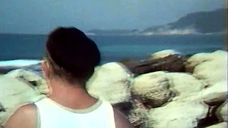 European Blonde Finger Fucked On Public Beach