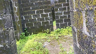 Horny Thug Creampied My Pussy After Fuvking Me in an Uncompleted Building