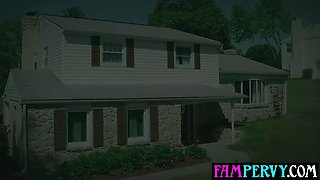 Pussy rubbing with stepsis leads to intercourse