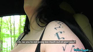 Wild Curves Ignite Passion in Public Cab Ride