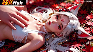 Big fat guy fuck the beutiful wolf girl in the jungle big fat man with the fat cock fucking with the cute wolf 18 girl