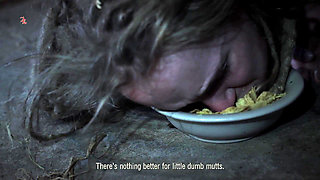 The Countess's Dog Is Fed and Dragged Across the Dungeon Floor