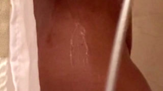 Hot Arab MILF shower 2