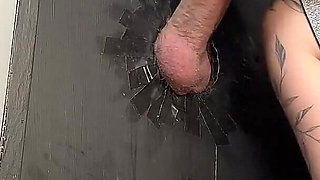 Gloryhole Double Cumshot in Mouth
