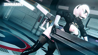 Nier  Hentai Uncensored 3D anime