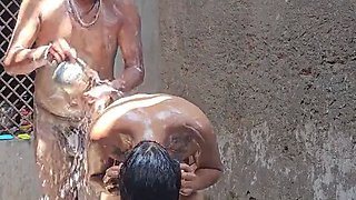 Desi indian village pregnant wife fucked by husbands