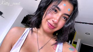 Big Tits Cream Pie at Friends Home