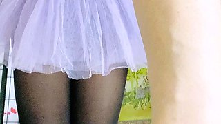 Amateur striptease and Solo masturbation