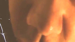 Fucking in Places Scene-2_blonde with a Big Ass in Lingerie Enjoys Sex in a Public Bathroom