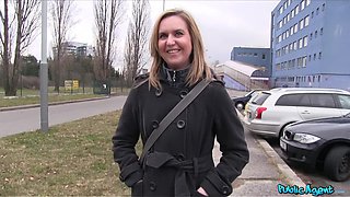 Blondie Sucking And Fucks In Car 1 - Public Agent