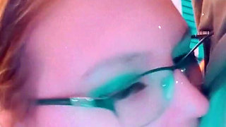 Taking videos of me playing with his dick with my mouth this is so much fun