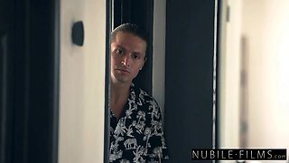 Kylie Quinn Says "Put It In Me Boss" While Veronica Weston Sucks His Balls In Hot Threesome