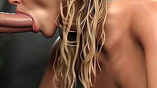 In Security: Sexy Blonde Got Fucked Rough and Hard in All Her Holes by the Big Boss