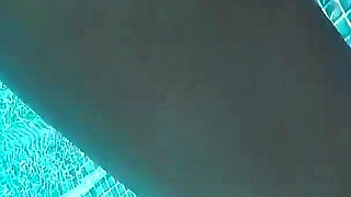 Sex in the Pool in Greece, with a Rambone Dildo and a Big Underwater Cumshot