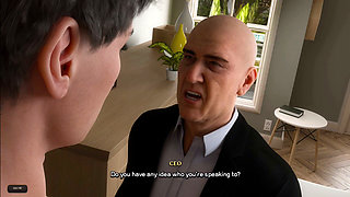 Caught! Cheating MILF Stepmom Flirting with Stepdad's Boss - Red Handed - Godson (evil Path) - E05