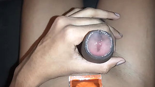 gay boy handjob with condom