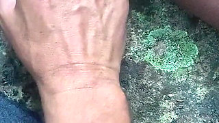 MILF Gets Her Pussy Eaten and Fucked at the River