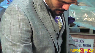 MENATPLAY - Mike De Marko anal fucked by hunky Jean Franko